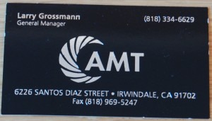 Larry Grossmann business card